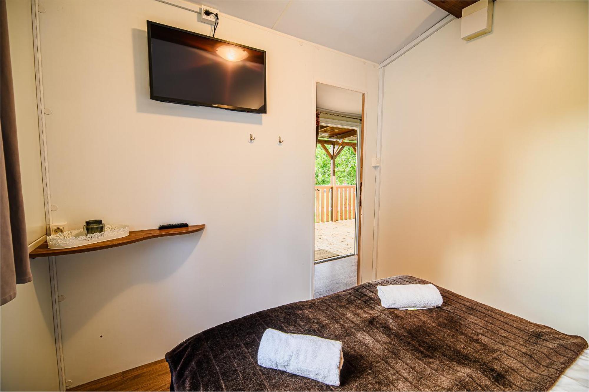 Lake View Mobile Homes With Thermal Riviera Tickets In Terme Catez كاتيز أوب سافي المظهر الخارجي الصورة