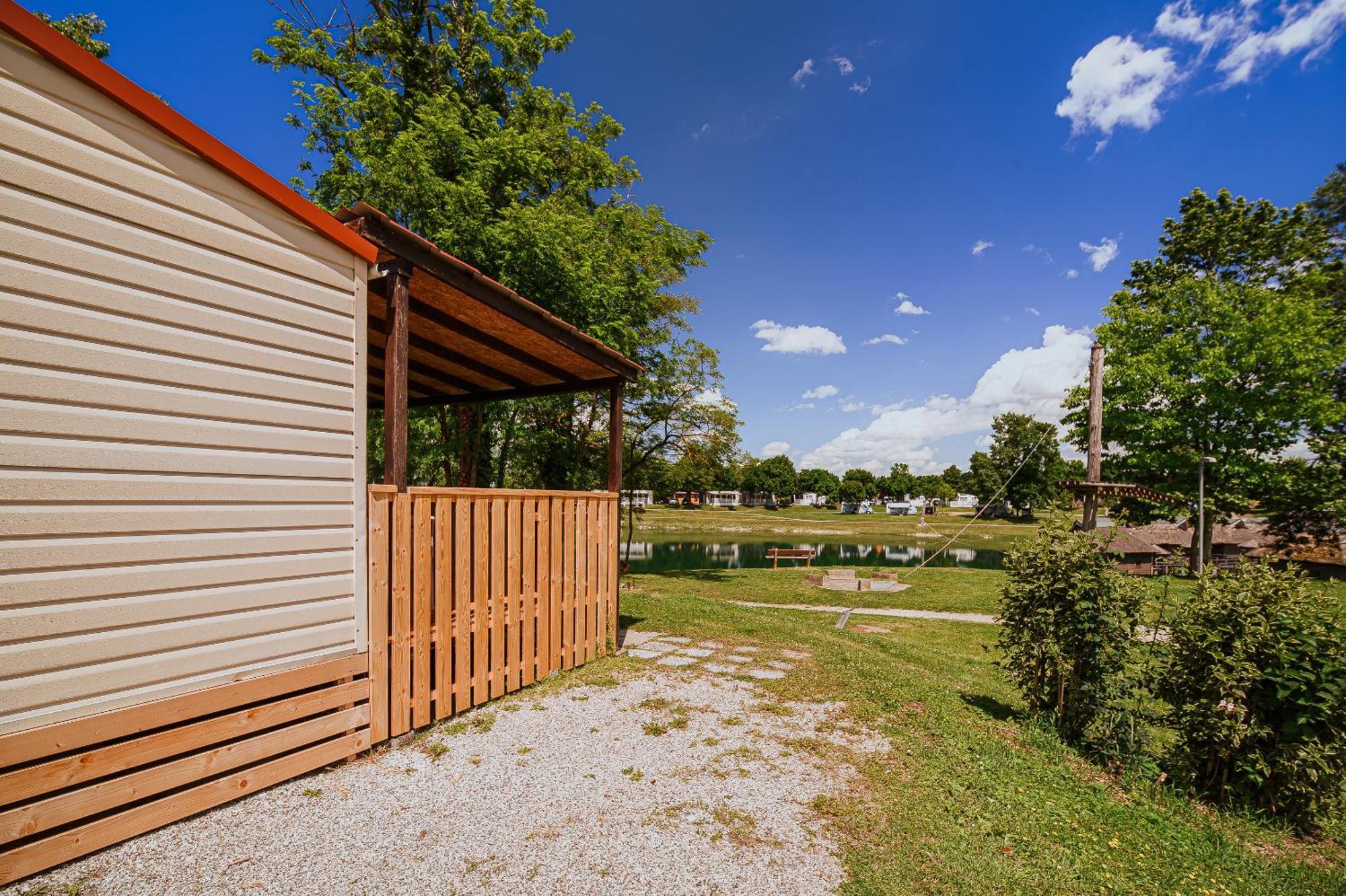 Lake View Mobile Homes With Thermal Riviera Tickets In Terme Catez كاتيز أوب سافي المظهر الخارجي الصورة