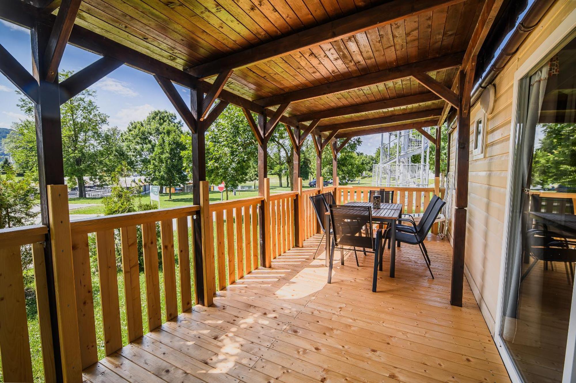 Lake View Mobile Homes With Thermal Riviera Tickets In Terme Catez كاتيز أوب سافي المظهر الخارجي الصورة