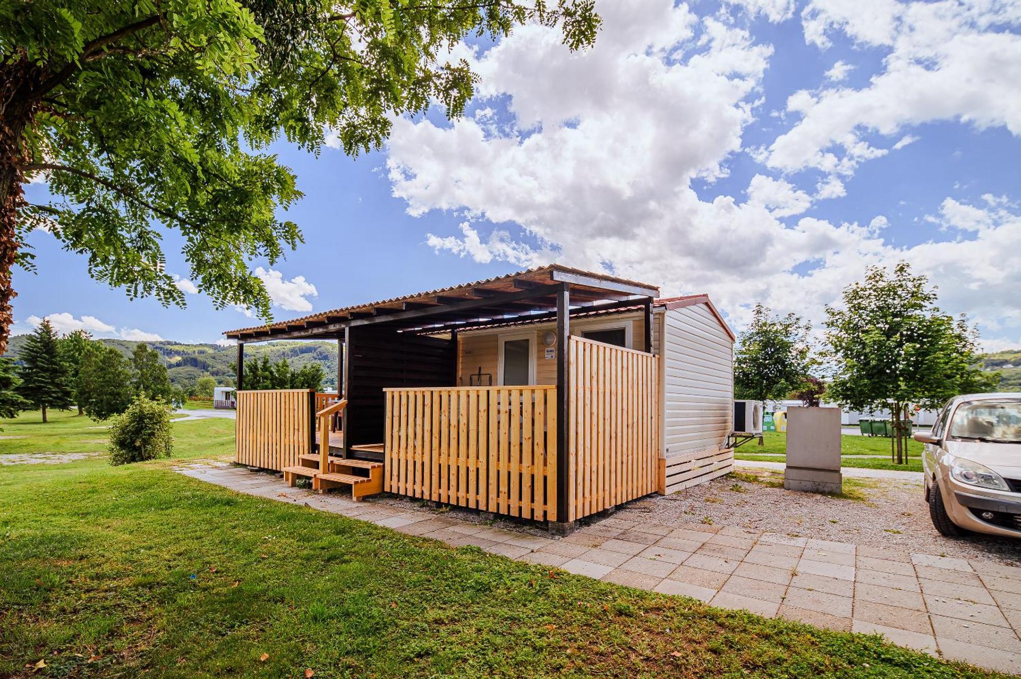 Lake View Mobile Homes With Thermal Riviera Tickets In Terme Catez كاتيز أوب سافي المظهر الخارجي الصورة